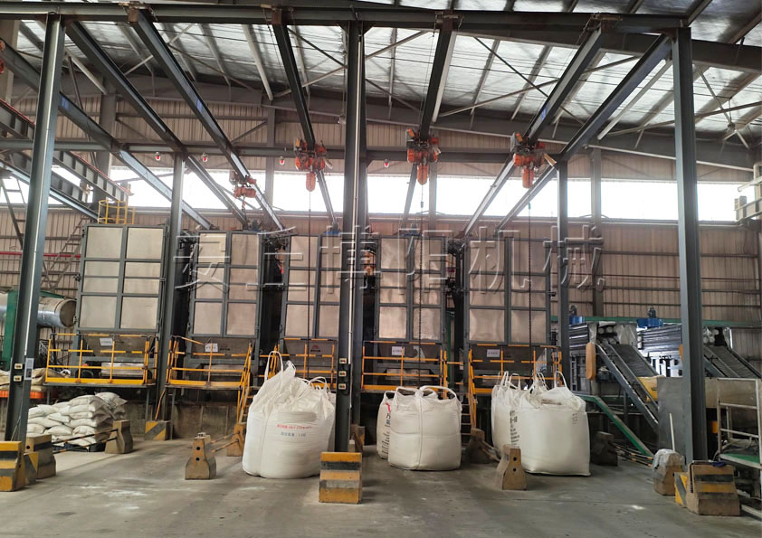 噸袋拆包機(jī)優(yōu)勢(shì)介紹  硫酸鎳噸包自動(dòng)破袋機(jī)